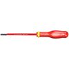 Slotted screwdriver - AT.VE - protwist 1000V insulated screwdriver for slotted head screws - 2x75